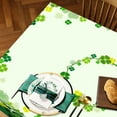 thumbnail image 3 of Spring Summer Tablecloth Waterproof Fabric Oblong Table Cloth, Holiday Decoration Perfect for Kitchen Dinner,Restaurant,Outdoor Table Cover 60"x 84" Oblong/Rectangle, 3 of 6