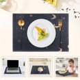 thumbnail image 5 of Starry Night Reversible Placemat Non Slip Coffee Mat 18x12 Inch for Dining, Kitchen, Coffee, 5 of 9