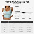 thumbnail image 5 of Goofa funny goose Printed Sports Bras for Women, High Impact Running Bra Workout Crop Tank Tops Longline Sports Bra Push up-Medium, 5 of 8