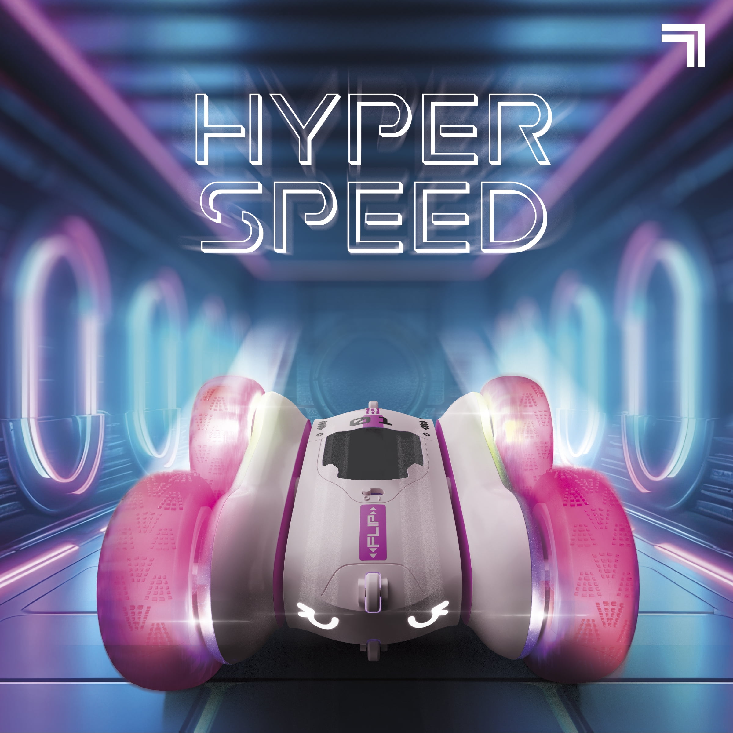 Voiture cascadeuse téléguidée et lumineuse Lumina Sharper Image