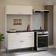 thumbnail image 4 of Mueble Auxiliar para Cocina/Despensa Madik blanco con Alacena y Cajones 968.0004, 4 of 5
