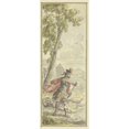 thumbnail image 3 of Elias van Nijmegen 12x24 Black Modern Framed Museum Art Print Titled - Rinaldo After the Killing of the Knight Gernard (1677 - 1755), 3 of 5