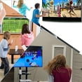 thumbnail image 5 of Wii Sensor bar, Wired Infrared Sensor Bar for Wii, Replacement Wired Infrared IR Ray Motion Sensor Bar Compatible with Wii and Wii U Console Black + Silver Black + Silver, 5 of 5