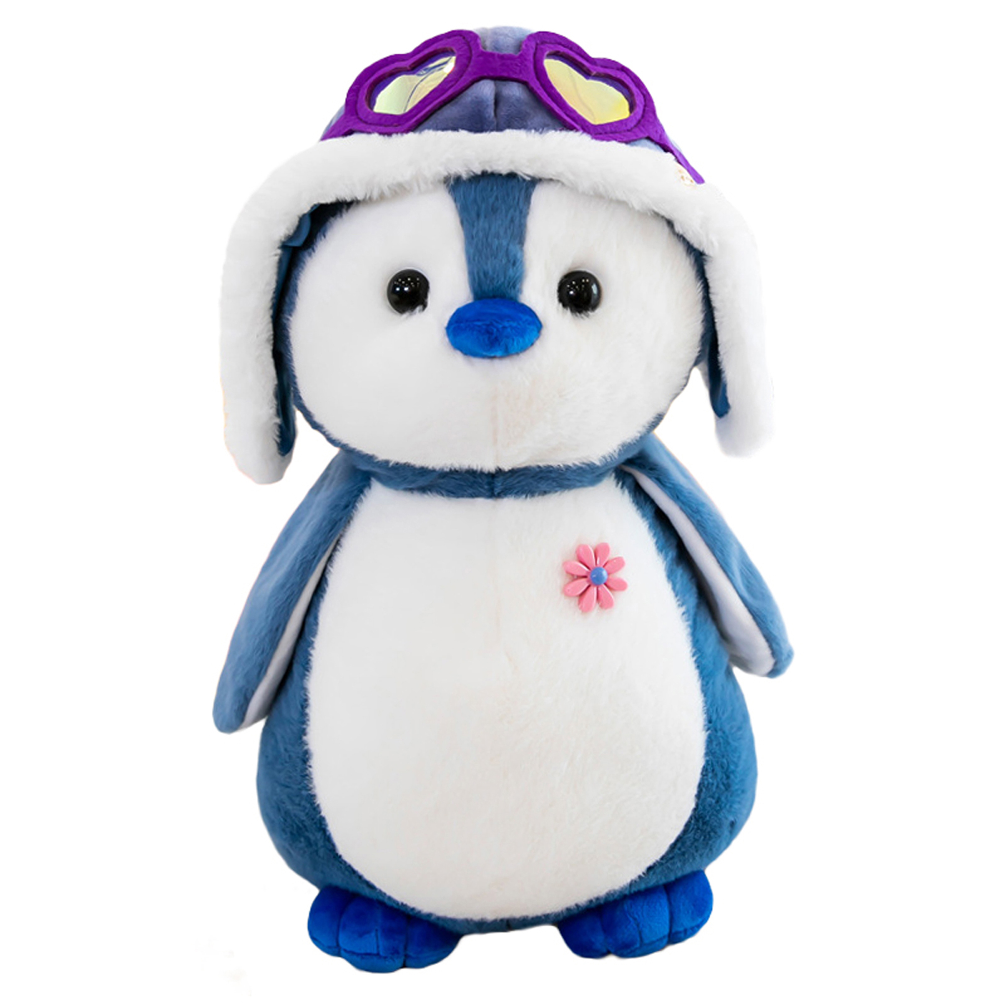Pudcoco Cute Penguin Stuffed Animal, Penguin Plush Toy for Boys and