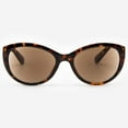 thumbnail image 5 of Sunglasses with Readers for Women - Reader Sunglasses - Cat Eye Reading Sun Glasses with Built In Full Readers - Florence by VITENZI in Burgundy 1.75, 5 of 9
