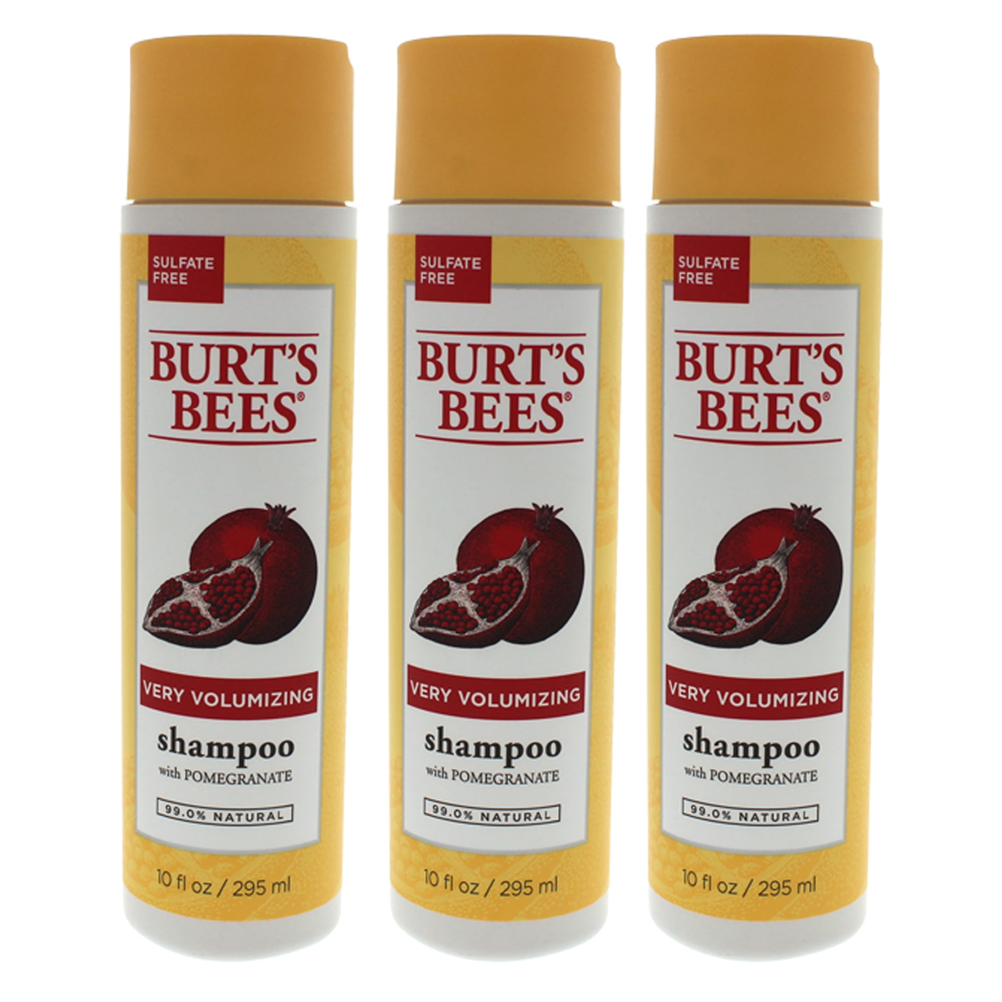Very Volumizing Pomegranate by Burts Bees for Unisex 10 oz