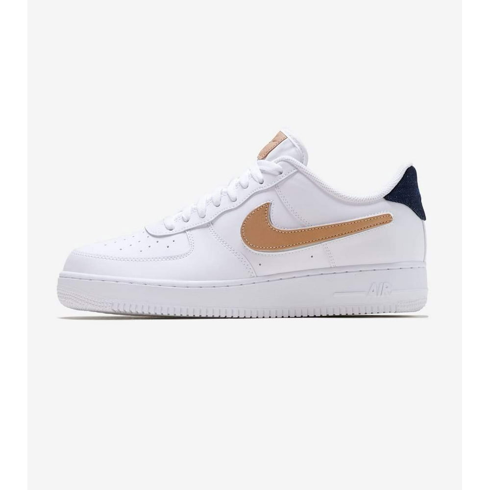 air force 1 swoosh pack white