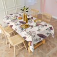 thumbnail image 3 of Red Mushroom Plant Light Pattern Rectangle Tablecloth 60"x120",Waterproof Polyester Rectangle Table Cloth, Wipeable Spillproof Polyester Tablecloth for Dining, Camping, Indoor and Outdoor, 3 of 6