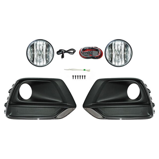 Par Faros Niebla Trax 2017 A 2020 Chevrolet S/Base C/Parrilla Filo Crom Genérica .