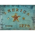 thumbnail image 3 of Kinnison, Carolyn 14x11 Black Modern Framed Museum Art Print Titled - America 1776, 3 of 5