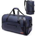 thumbnail image 2 of Garment Bags for Travel,45L Carry  Convertible Garment Duffle bag for Men Women - 3 in 1  Suit Travel Bag with  Strap, 2 of 7