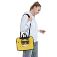thumbnail image 6 of Lsque Smiling With Sunglasses Pattern Laptop Bag – Portable & Slim Single-Shoulder Computer Case with Adjustable Strap, Protective, Lightweight for 13”/14”/15.6” Laptops, 6 of 8