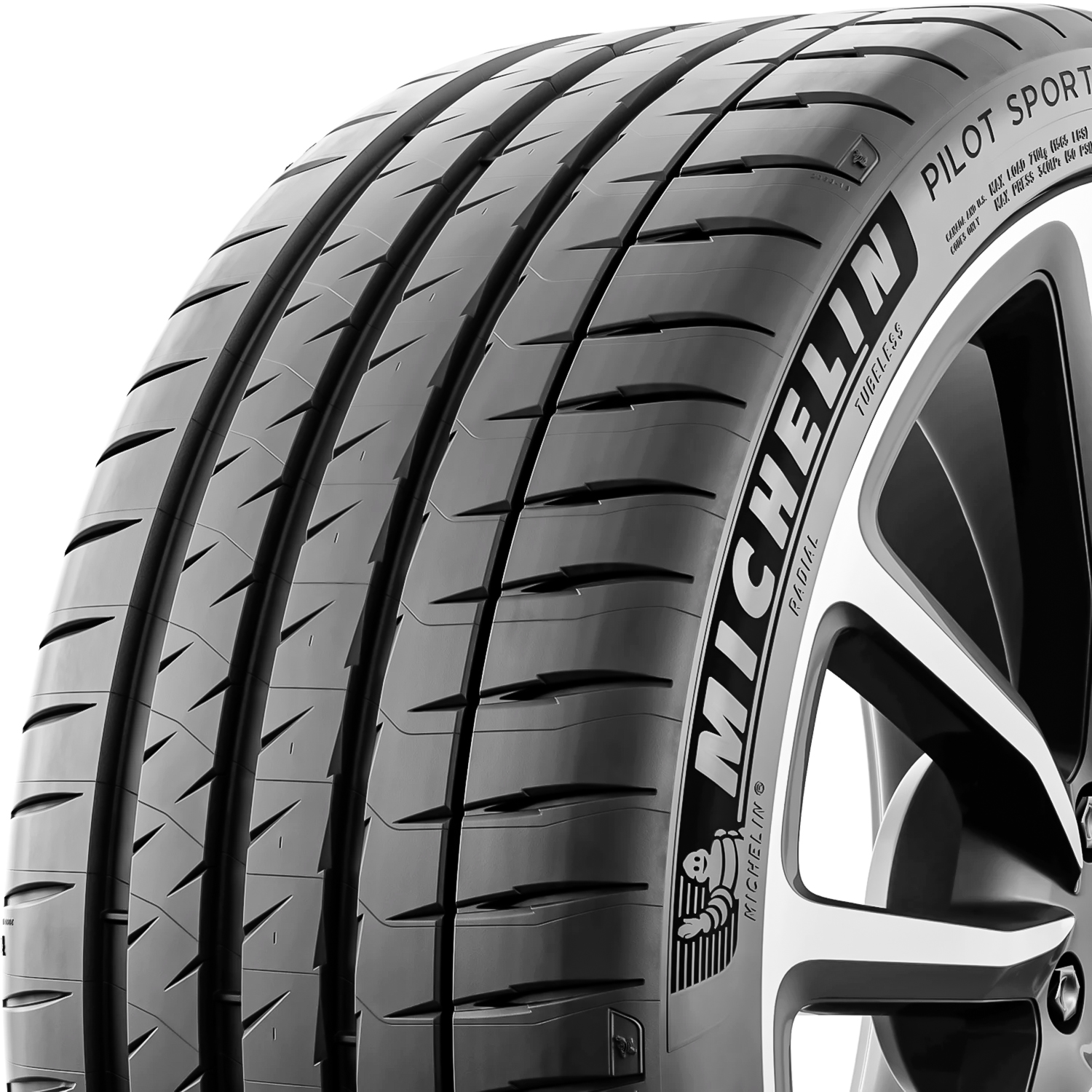 Michelin Pilot Sport 4S Performance 215/45ZR17 (91Y) XL Passenger Tire - image 2 of 8