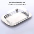 thumbnail image 2 of Baohd Butter Dish Stainless Steel Food Storage Dish with Transparent Sealing Lid, 2 of 8