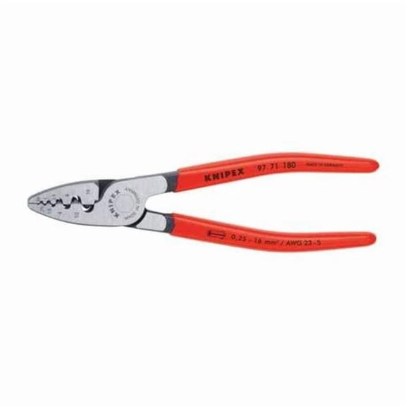 Knipex Tools LP KX9771180 7.25 in. Crimping Pliers