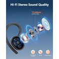 thumbnail image 4 of Auriculares Bluetooth Hadbleng 2025 Sport con LED 128H Playtime, 4 of 9