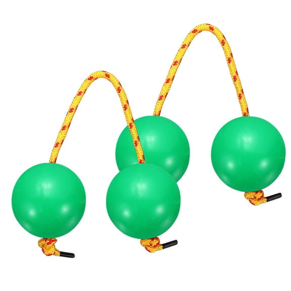 Uxcell 2Pcs Aslatua Shakers, Traditional Kashaka Shaker Instrument African Asalato Rhythmic Ball Hand Percussion for Adults Beginners Parties Performances, Emerald Green