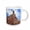 White, variant on 3drose, Church of Our Lady, Market Square, Nuremberg, Germany - Eu10 Mgl0196 - Miva Stock, 11oz Two-tone Yellow Mug