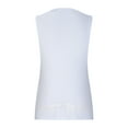 thumbnail image 7 of Mens Tank Top Beach Summer Casual Fashion Sports Solid Vest Sleeveless Round-Neck Tank Top, 7 of 7