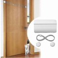 thumbnail image 1 of Adjustable Door Latch for Pet Access, Easy-to-Use Cat Flap Strap for Bedroom, Bathroom, and Toilet Entry, 1 of 4