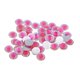 thumbnail image 1 of 50 UNIDS 12mm Redondo Resina Rhinestone Plano Posterior Scrapbooking Teléfono Boda DIY 7 Colores Disponibles Rosa caliente Baoblaze Artes de los botones de la parte posterior plana, 1 of 5