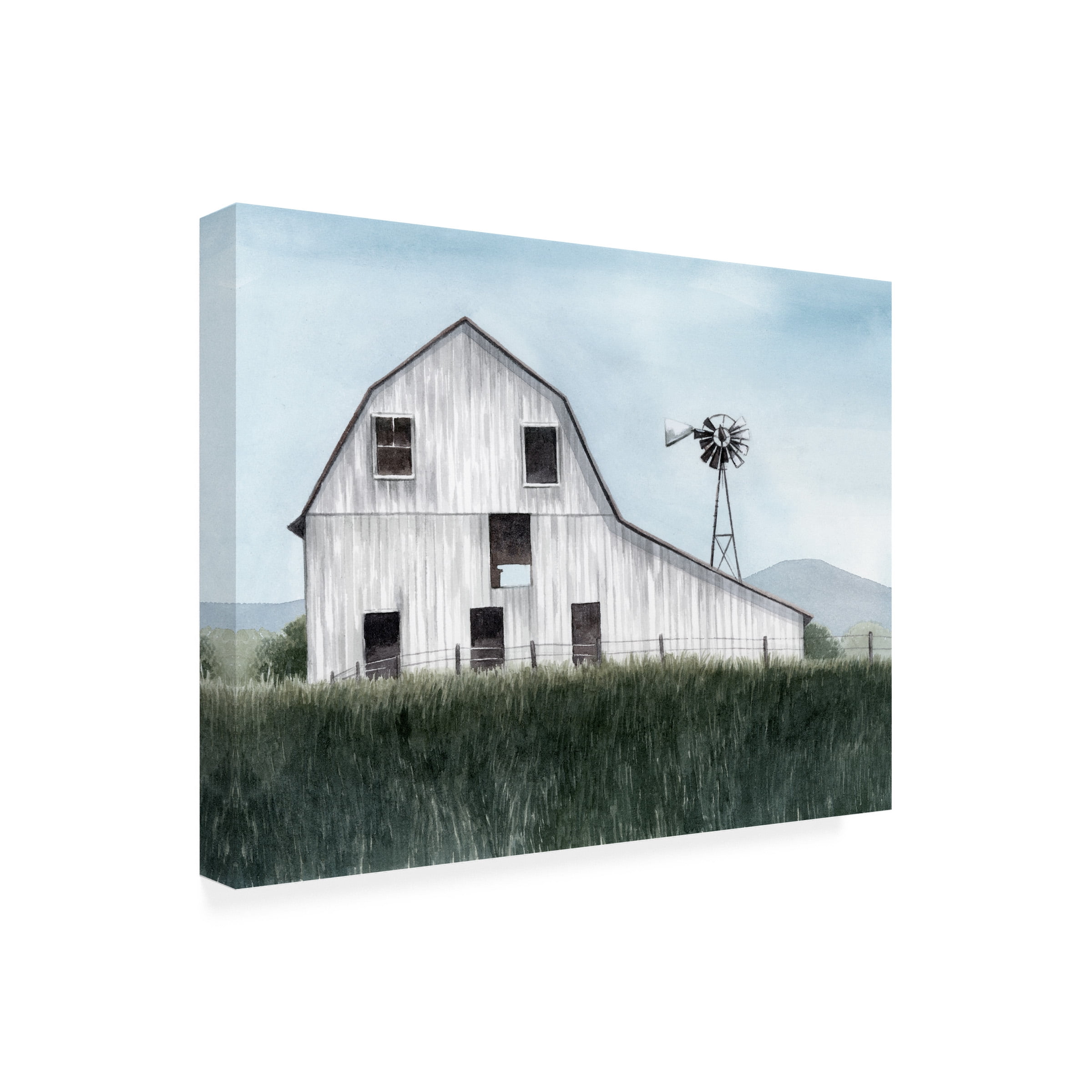 Grace Popp 'Bygone Barn I' Canvas Art
