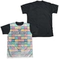 thumbnail image 2 of Sesame Street Color Block Unisex Adult Halloween Costume Sublimated T Shirt, 2 of 4