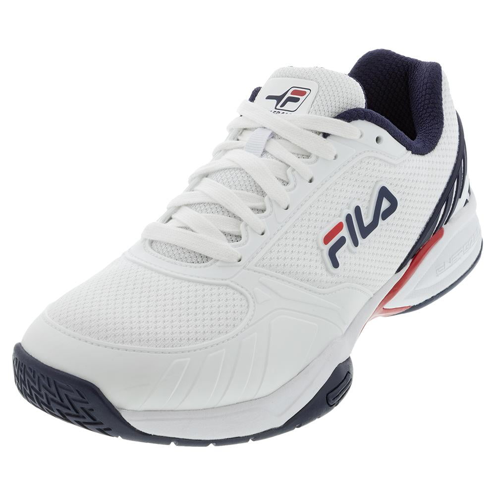  FILA  Fila  Men s Volley Zone Pickleball Shoes  White and 