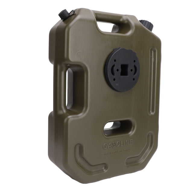 Tanque De Gasolina Todoterreno, Lata De Combustible De Repuesto Portátil, A Prueba De Golpes, Gran Capacidad, Fácil De Transportar Para Coche, Motocicleta, UTV, ATV, Verde