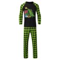 thumbnail image 2 of Pijamas navideños a juego Grinch - TKing Fashion 2024 Nuevos conjuntos de pijamas navideños familiares a juego Grinch, pijamas navideños navideños para parejas, adultos y niños, Hombres S, 2 of 3