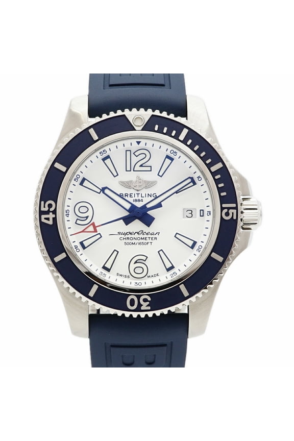 Pre-Owned Breitling Superocean Automatic 42 A17366 White Dial Men's Watch