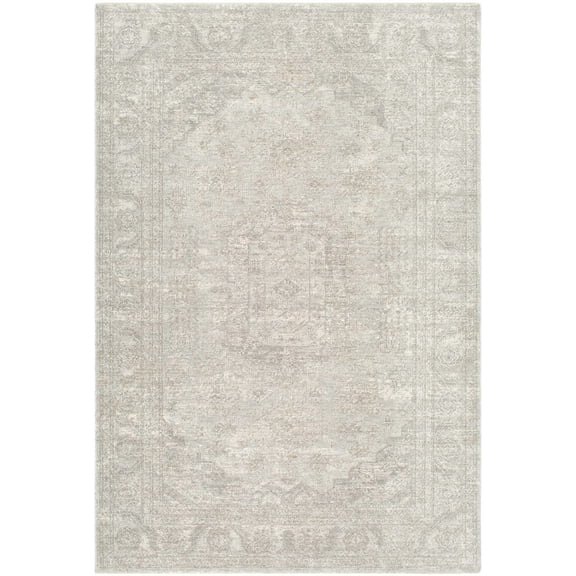 BoutiqueRugs Aithan Traditional Area Rug - Light Gray, Cream, Beige - 10' x 13'11"