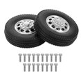 thumbnail image 1 of Bujes de rueda para modelo RC, neumáticos traseros/delanteros con bloqueo de talón, accesorios de actualización Tamiya duraderos, 1 of 5