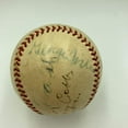 thumbnail image 2 of Kid Nichols Ty Cobb Jimmie Foxx Cy Young Tris Speaker HOF Signed Baseball PSA, 2 of 11