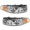 thumbnail image 4 of For 00 LeSabre Custom Headlight Headlamp Front Head Light Lamp w/Bulb PAIR SET, 4 of 5
