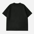 thumbnail image 3 of Fanxing Big And Tall T Shirts 5xl Men's T Shirts Short Sleeve Soft Crew Neck Tee Shirts Casual Summer Basic Tops Black,XXXXXL, 3 of 4