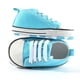 thumbnail image 1 of Zapatillas de Lona para Bebé, Zapatos Deportivos, Material Antideslizante, Estampado de Estrella, Estilo Clásico, Calzado para Primeros Pasos, Adecuados para Niño y Niña Recién Nacido, 1 of 4