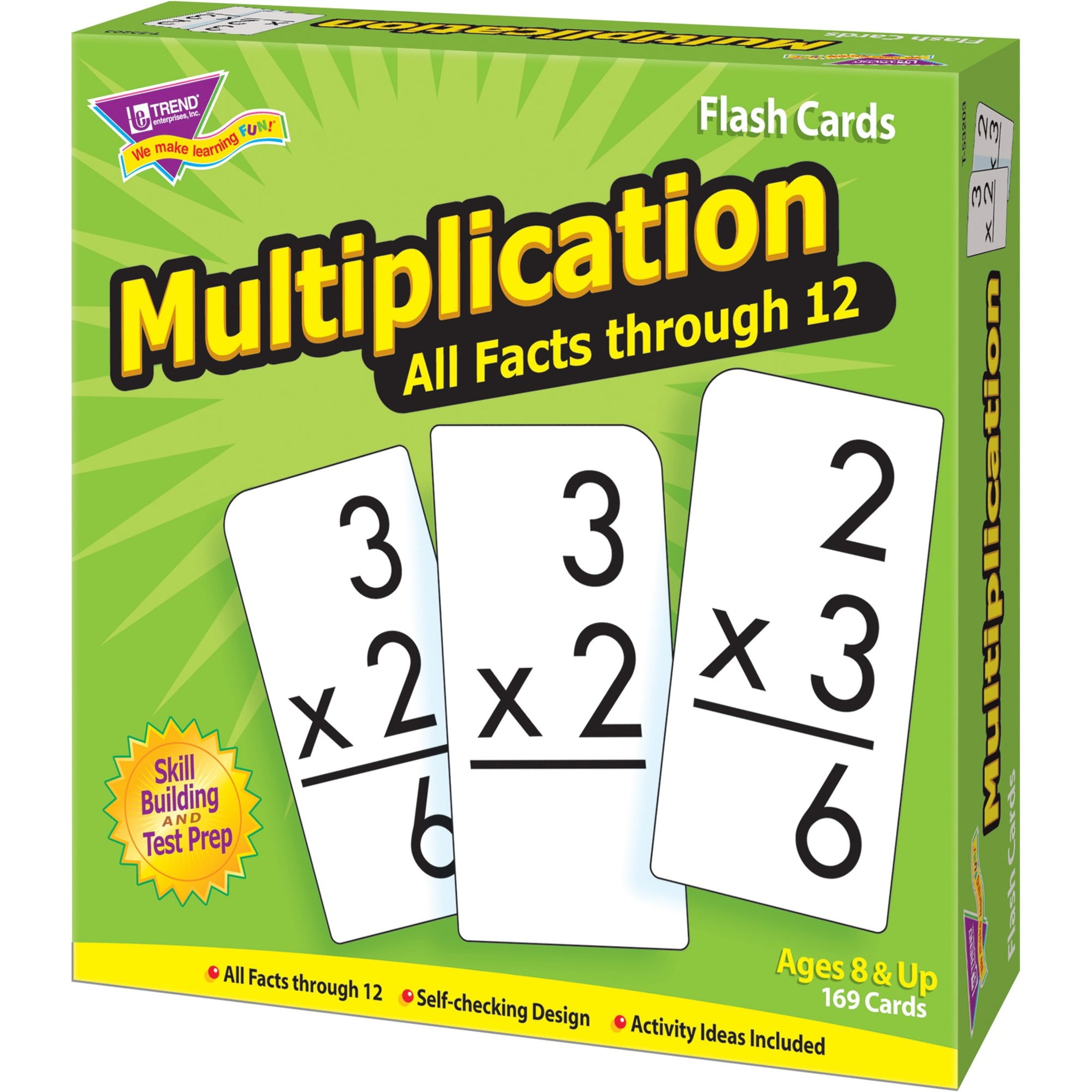 All Facts 0‑12 Math Flash Cards - Complete Set