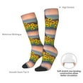 thumbnail image 4 of Gaeub Chaussettes Design Imprimé Tournesols de Cheval Chaussettes Hautes Extensibles pour Hommes Femmes Adolescents, Chaussettes de Softball Soccer pour Randonnée, Sport, 4 of 6