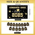 thumbnail image 3 of Graduation Decorations Blue Themed Set - Congrats Grad Banner, Class Of 2025 , Balloons & Streamers Kit - Complete Party Supplies For High School &, 3 of 5