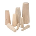 thumbnail image 3 of 10pcs Marine Tapered Thru Hull Emergency Soft Wood Plugs Drain Plug for Boat Yacht, 3 of 5
