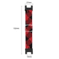thumbnail image 2 of Graflsoa Amazfit T-Rex Pro Bracelet en Nylon Réglable - Bande de Remplacement 22mm Rouge & Noir (7) pour Montres Intelligentes, 2 of 4