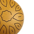 thumbnail image 4 of Tongue Drum, 11 Notes 6in Hand Drum Drum Instrument Lotus Tank Drum Kit Handpan Drum Percusión Tambor Ounissouiy EL013485-03, 4 of 4