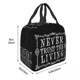 thumbnail image 4 of Never Trust The Living - Beetlejuice bolsas de almuerzo aisladas, bolsas de Picnic impermeables, Tote de almuerzo para mujer, trabajo, niños, escuela, 4 of 5