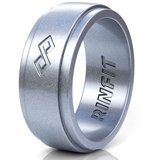 Rinfit Silicone Rings for Women & Men - Couple Sets Rubber Wedding ...