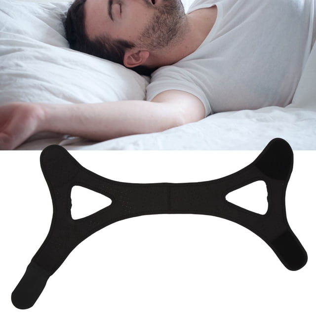 Anti Snoring Strap, Breathable Skin Friendly Chin Strap Ergonomic Fit for Sleeping Better
