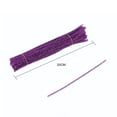 thumbnail image 4 of 200 Pcs Shiny Chenille Stems Tinsel Stems Metallic Pipe Cleaners Wired Craft Sticks Kid Fuzzy Sticks for DIY Arts Crafts, 4 of 5