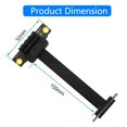 thumbnail image 3 of Extensor Pci-Express PCI-E 1X 36Pin Riser Card Extender Lead PCI-Express Extension Ribbon Flex Cable, 3 of 6