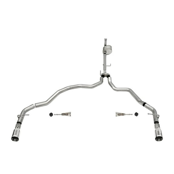 Corsa Performance 21149 Xtreme Cat Back Exhaust System Fits 21 23 F 150 Fits select: 2022 FORD F150, 2021 FORD F150 SUPER CAB