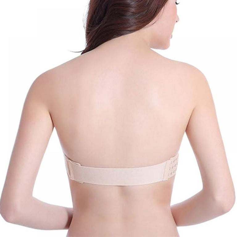 MH PRODUCT Backless Bra with Transparent Straps Fancy Bra (COLOUR MAY  VARY)PACK OF 1
